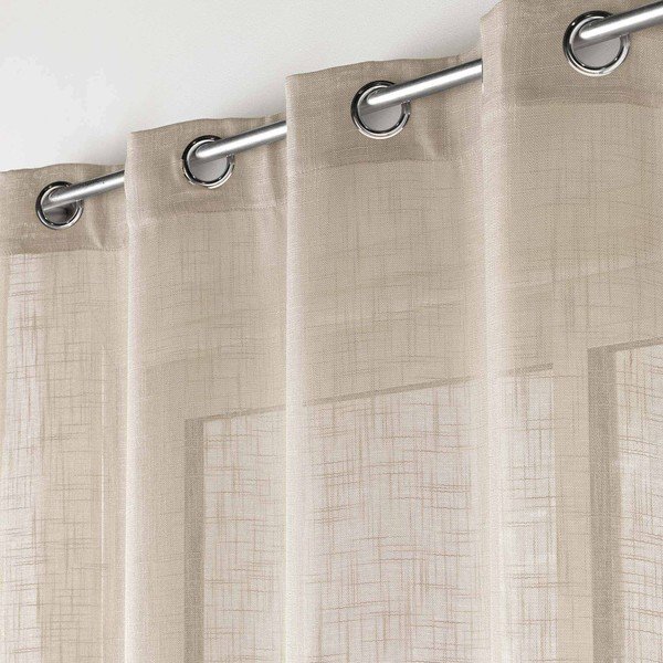 Hnědá záclona 140x280 cm Haltona – douceur d'intérieur-image-1