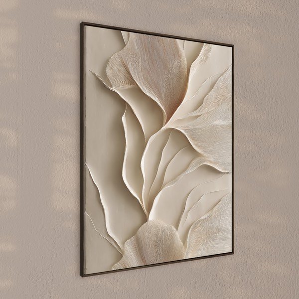 Tištěný obraz s rámem 60x80 cm Gentle Curves – Styler-image-1