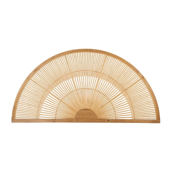 Dřevěno-bambusová nástěnná dekorace 159x80 cm Solor – Sema