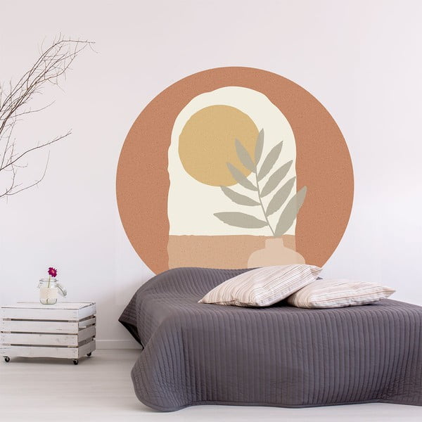 Samolepka na zeď 120x120 cm Sunrise and Olive Branch – Ambiance-image-4