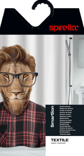 Sprchový závěs 180x200 cm Smartlion – Spirella-image-2