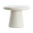 Bílý kulatý konferenční stolek ø 60 cm Kulona – Light & Living