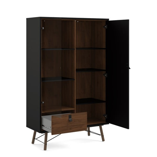 Černá vitrína Tvilum Ry-image-4