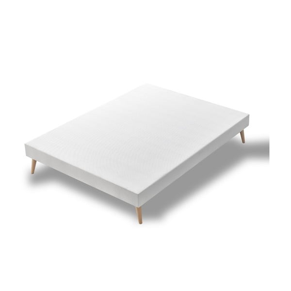 Dvoulůžková postel Bobochic Paris Blanc, 140 x 190 cm