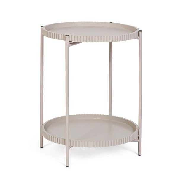 Kovový kulatý odkládací stolek ø 42 cm Herdys – Yes Everyday