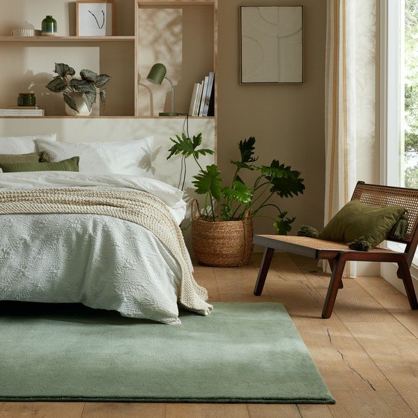 Zelený koberec 80x150 cm – Flair Rugs-image-1