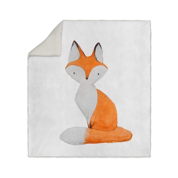 Dětská deka OYO Kids Fox, 130 x 160 cm