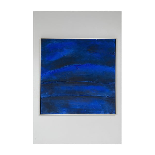 Olejomalba Kare Design Abstract Deep Blue, 80 x 80 cm