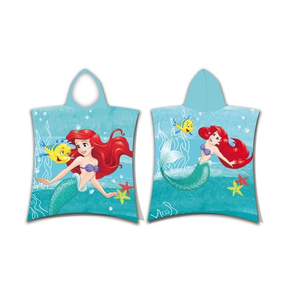 Tyrkysový froté dětský župan Ariel Friends – Jerry Fabrics
