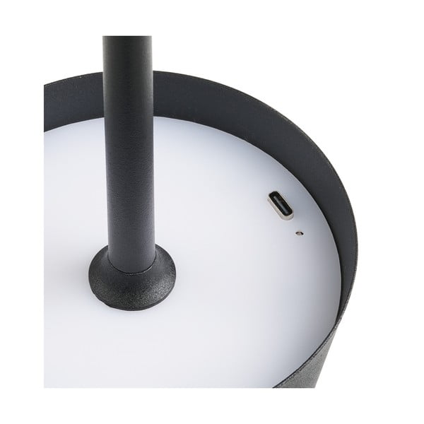 Černá LED stolní lampa (výška 37 cm) Bradford – House Nordic-image-4