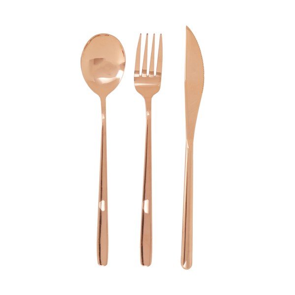 Nerezový příbor v měděné barvě 6 ks Mimo – Premier Housewares-image-2