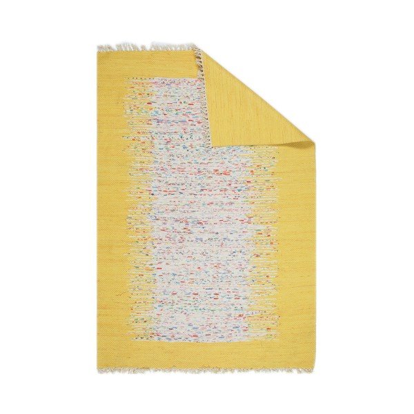 Žlutý koberec Eco Rugs Yolk, 80 x 150 cm-image-3