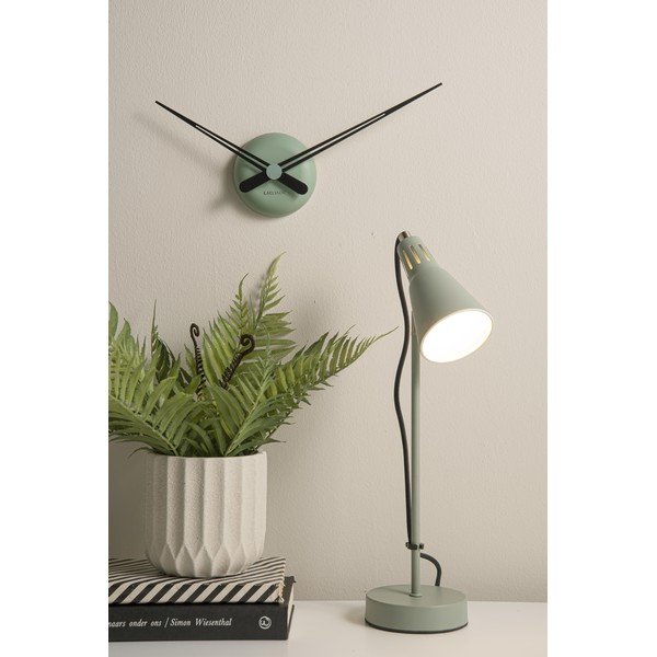 Šedozelená stolní lampa Leitmotiv Mini Cone, ø 16 cm-image-1