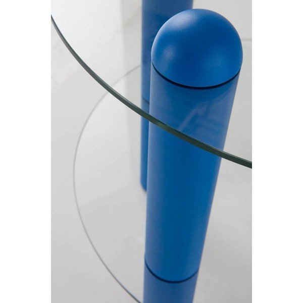 Skleněný kulatý odkládací stolek ø 48 cm Egan – Jotex-image-3