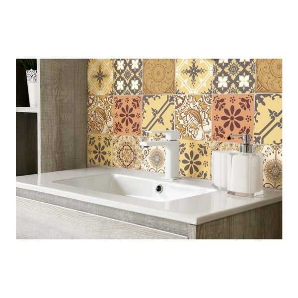 Sada 9 samolepek Ambiance Cottage, 10 x 10 cm-image-3