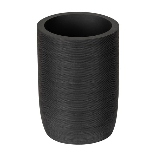 Černý kelímek na zubní kartáčky z polyresinu Altavalle – Wenko-image-3