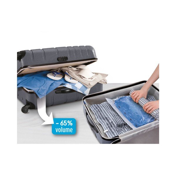 Sada 2 cestovních vakuových pytlů Domopak Travel-image-1