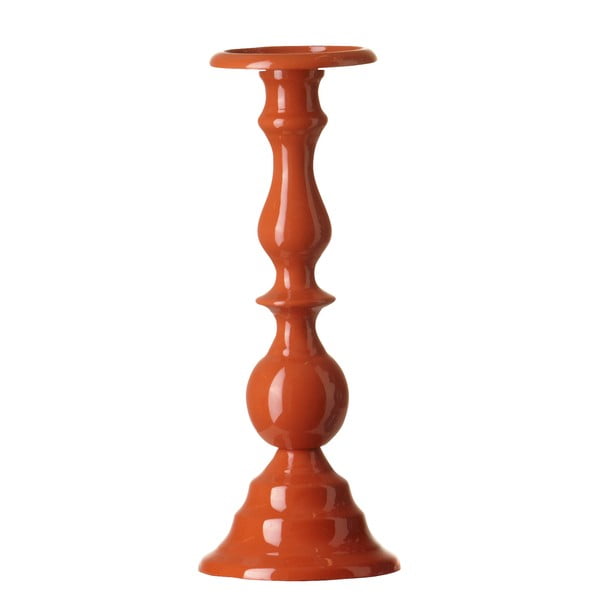 Stojan na svíčku Chunky Orange, 32 cm