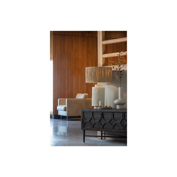 Stolní lampa v krémovo-přírodní barvě (výška 63 cm) Pointed – BePureHome-image-2