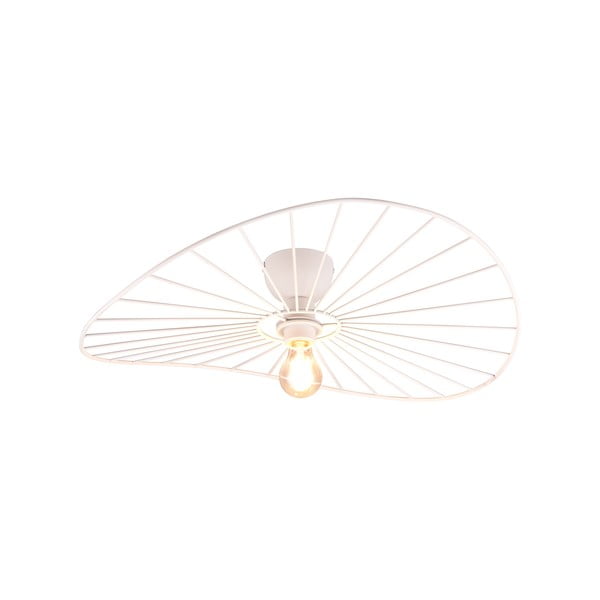 Bílé stropní svítidlo ø 60 cm Chapeau – Reality-image-1