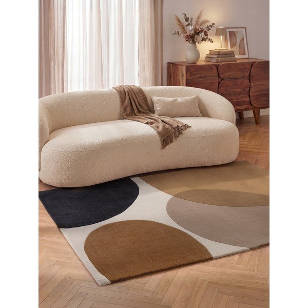 Koňakově hnědý vlněný koberec 120x170 cm Ruvia – Villeroy&Boch-image-3