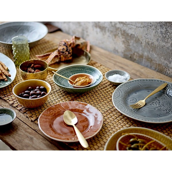 Zelená miska z kameniny Bloomingville Rani, ø 18 cm-image-2