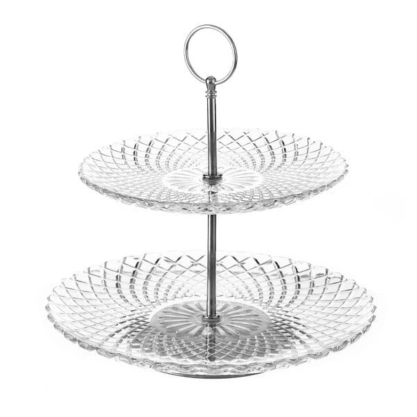 Skleněný etažér Harlequin – Casa Selección