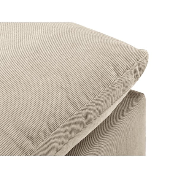 Béžová oboustranná rohová část modulární manšestrové pohovky Windsor & Co Sofas Galaxy-image-3