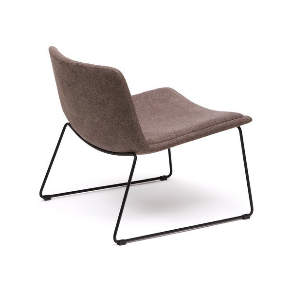 Hnědé křeslo Zahara – Kave Home-image-4