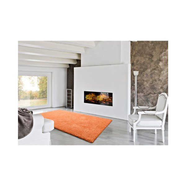 Oranžový koberec Universal Catay, 133 x 190 cm