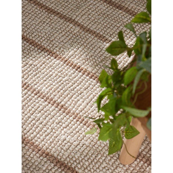 Krémový ručně tkaný jutový koberec 160x230 cm Harvest Sierra – Elle Decoration-image-2