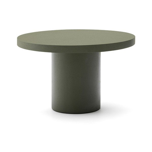 Betonový kulatý zahradní jídelní stůl ø 120 cm Aiguablava – Kave Home