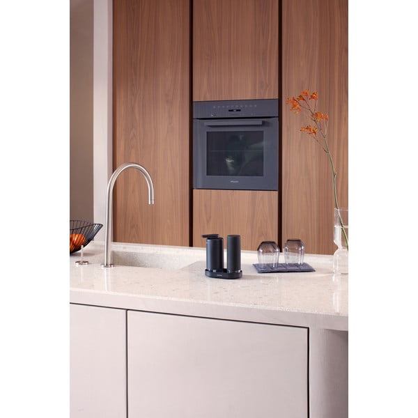 Šedý plastový stojan na mycí prostředky SinkStyle – Brabantia-image-1