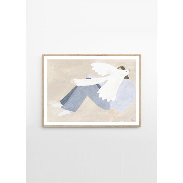 Plakát 70x50 cm Bright Bird – Clara Schicketanz – The Poster Club-image-3