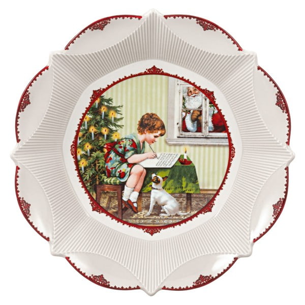 Porcelánová miska s vánočním motivem Villeroy & Boch, ø 16,4 cm