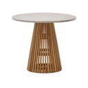 Kulatý zahradní jídelní stůl ø 90 cm Alcaufar – Kave Home