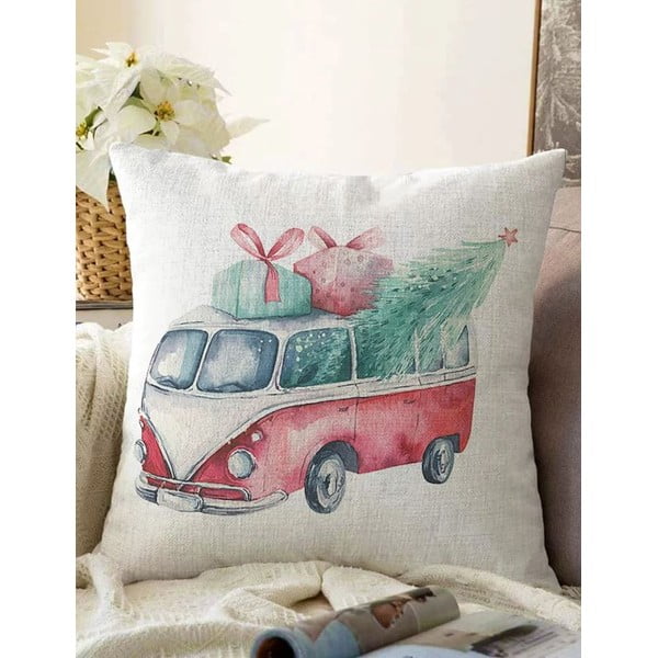 Povlak na polštář s vánočním motivem 43x43 cm – Mila Home