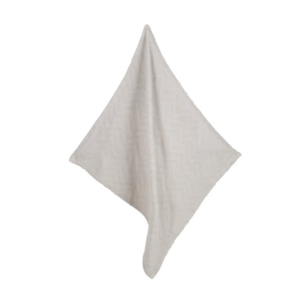 Světle šedá pletená dětská deka z bio bavlny 80x80 cm Lil Planet – Roba-image-3