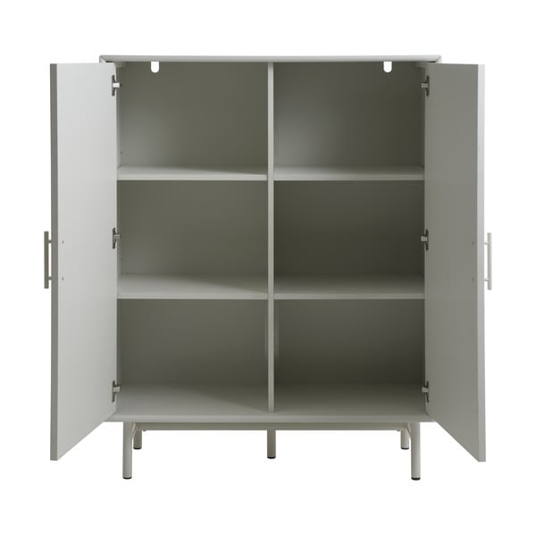 Šedá skříňka 100x125x40 cm Palma – Unique Furniture-image-3