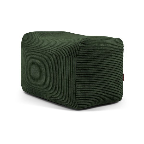 Zelený manšestrový sedací vak Plus 70 Lounge – SLOWDOWN