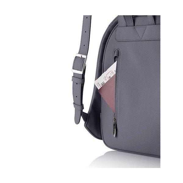 Tmavě šedý bezpečnostní dámský batoh XD Design Elle Fashion, 6,5 l-image-2
