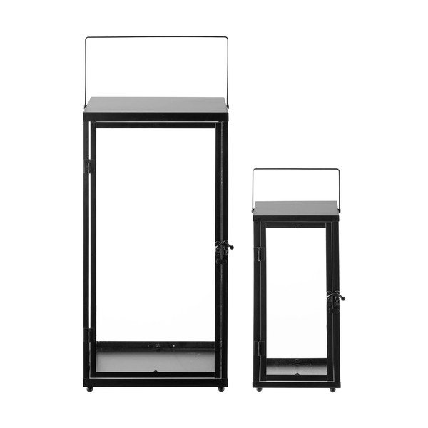 Skleněná lucerna 2 ks (výška 50 cm) Ibra – House Nordic-image-4