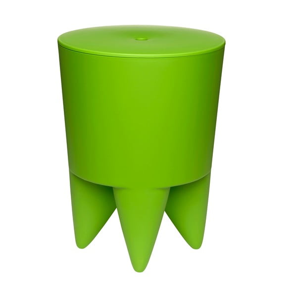 Univerzální stolek/koš/chladič na led Bubu, zelený