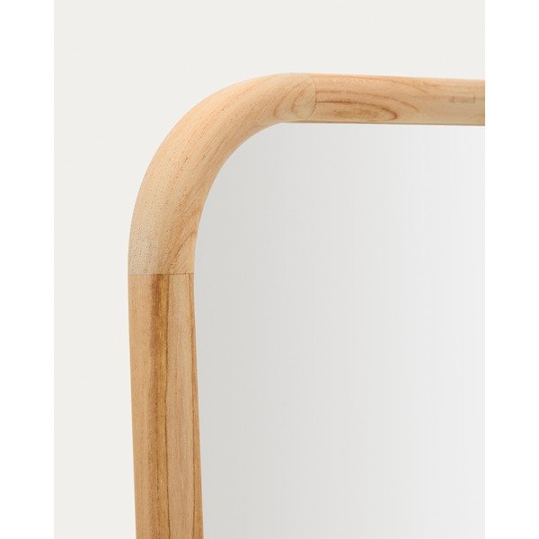 Nástěnné zrcadlo s dřevěným rámem 54x154 cm Milsa – Kave Home-image-4