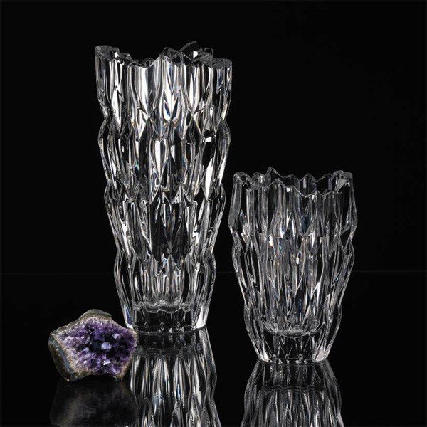 Váza z křišťálového skla Nachtmann Qaurtz, výška 16 cm-image-1