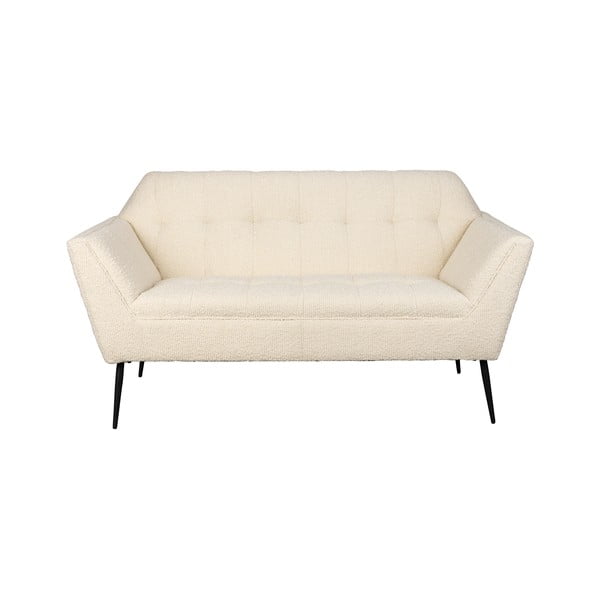 Krémová pohovka z textilie bouclé 150 cm Kate – Dutchbone