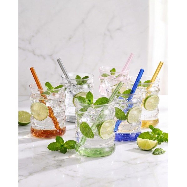Sklenice v sadě z borosilikátového skla 6 ks 350 ml Volo – Vialli Design-image-1