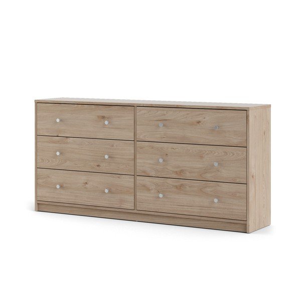 Komoda v přírodní barvě 143x68x32 cm May – Tvilum-image-3