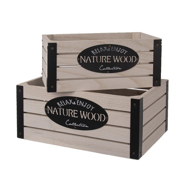 Dřevěný úložný box Rustic – Orion-image-3