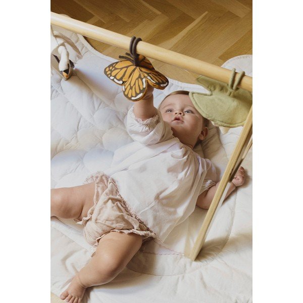 Krémová dětská hrací podložka 100x110 cm Swan – Lorena Canals-image-2